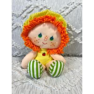 1980s Vintage Strawberry Shortcake Apple Dumpling Rag Doll